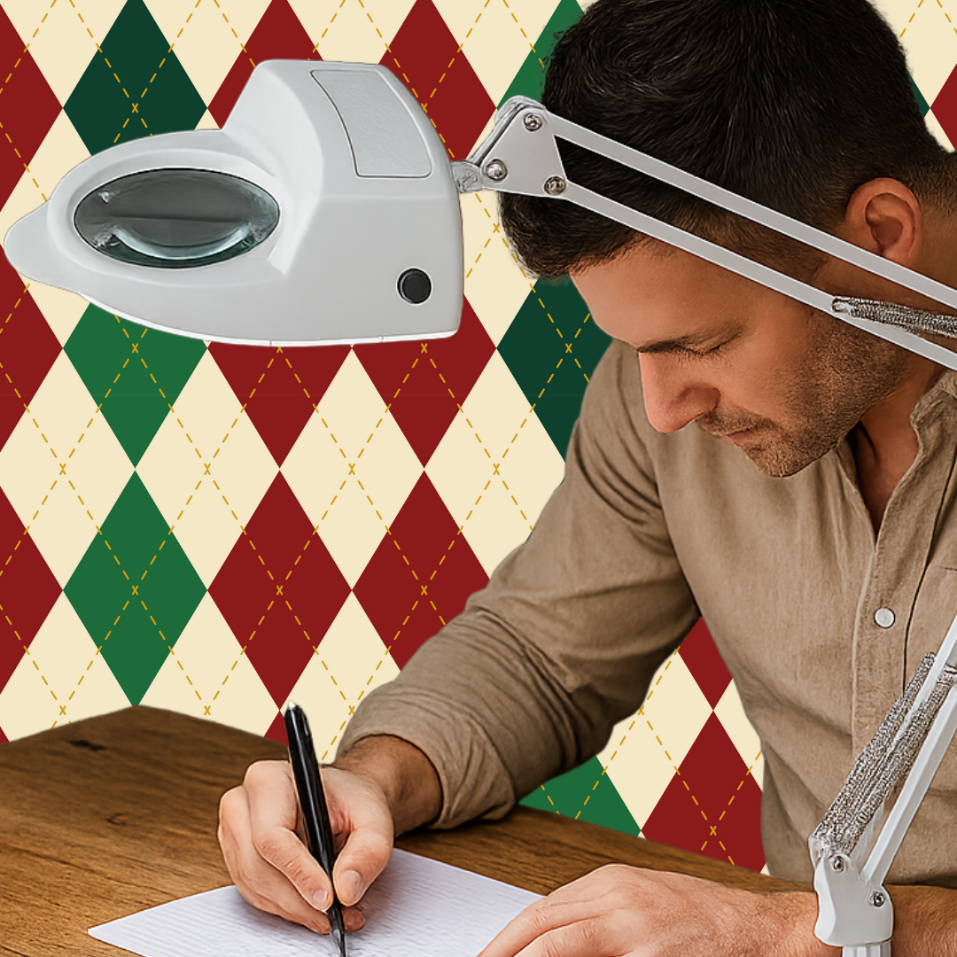 3X Magnifying Lamp with Clamp – 3.5" Glass Lens, 36" Adjustable Arm, Hands-Free Lighted Magnifier for Crafts, Jewelry, Soldering & Hobby Work – Uses Standard 60W Bulb (Not Included) – MG-79200