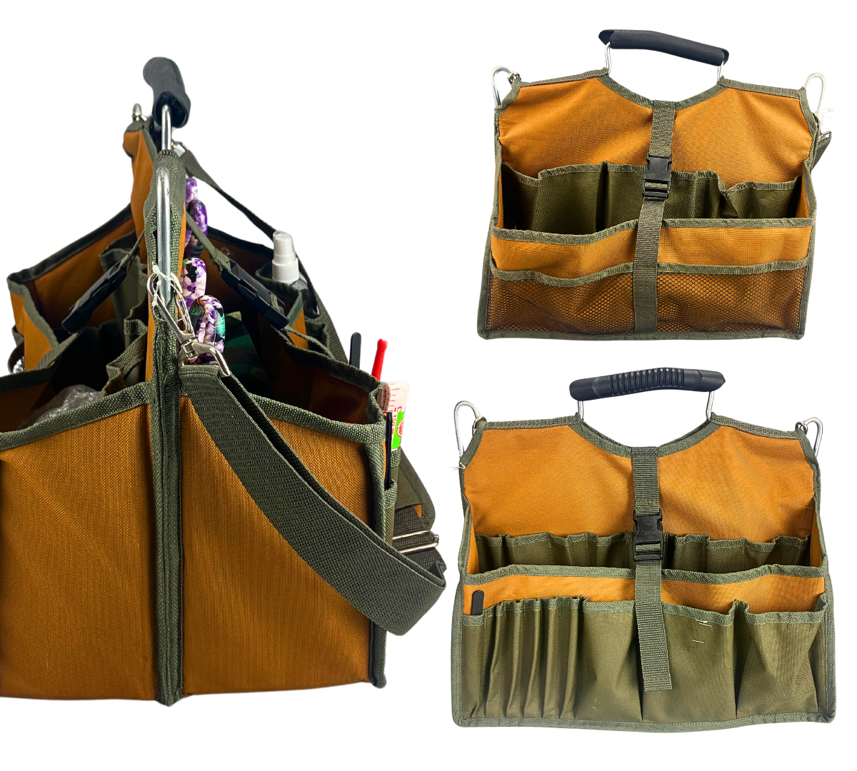Soft-Sided Tool Bag with Metal Bar Reinforcement  - NB-11091