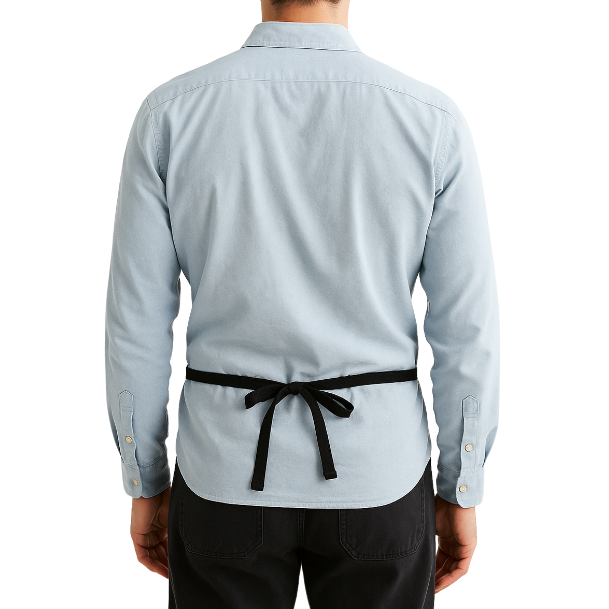 Black Canvas Work Apron  - AP-60015