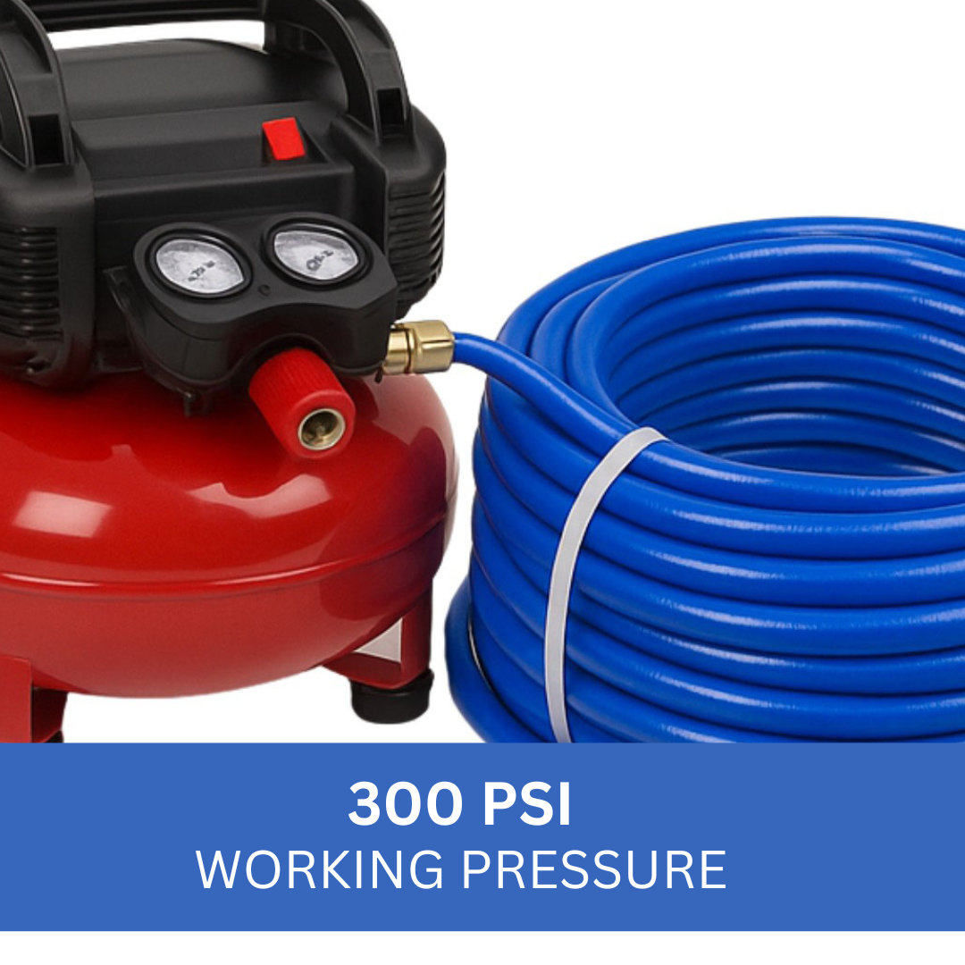 PVC Air Hose - 3/8" x 50 Ft.