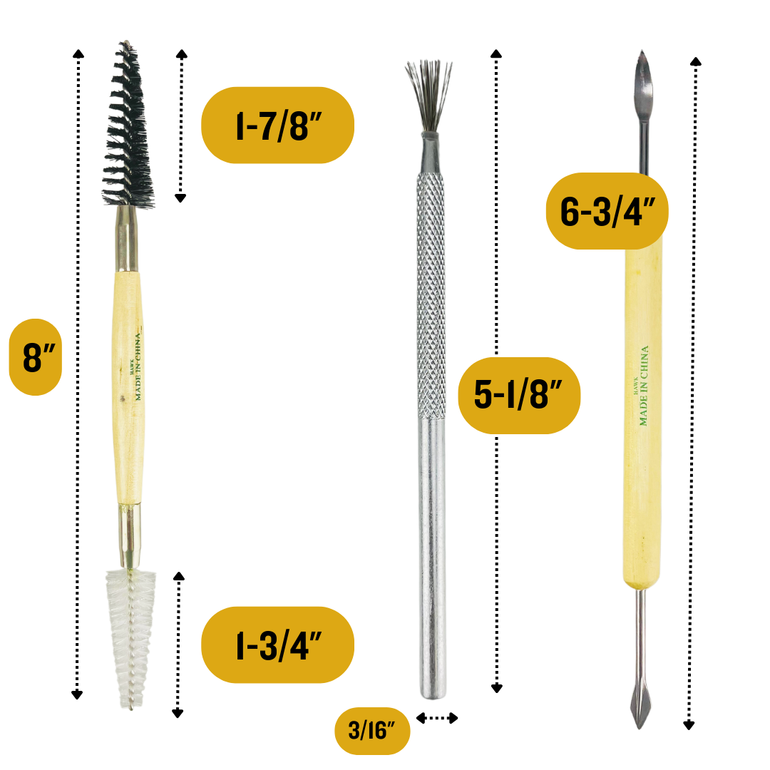 11 Piece Assorted Double Ended Sculpture Tool Set