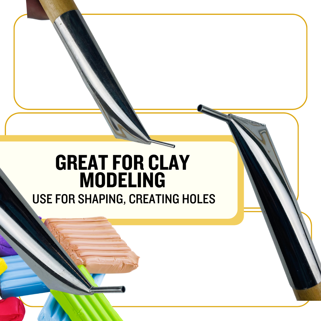 3 Piece Stencil Pen Set with 3 Round Tips  - CR-09882