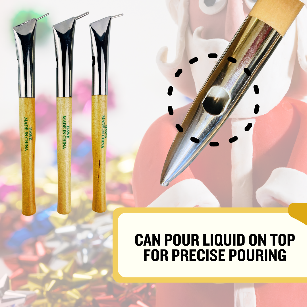 3 Piece Stencil Pen Set with 3 Round Tips  - CR-09882