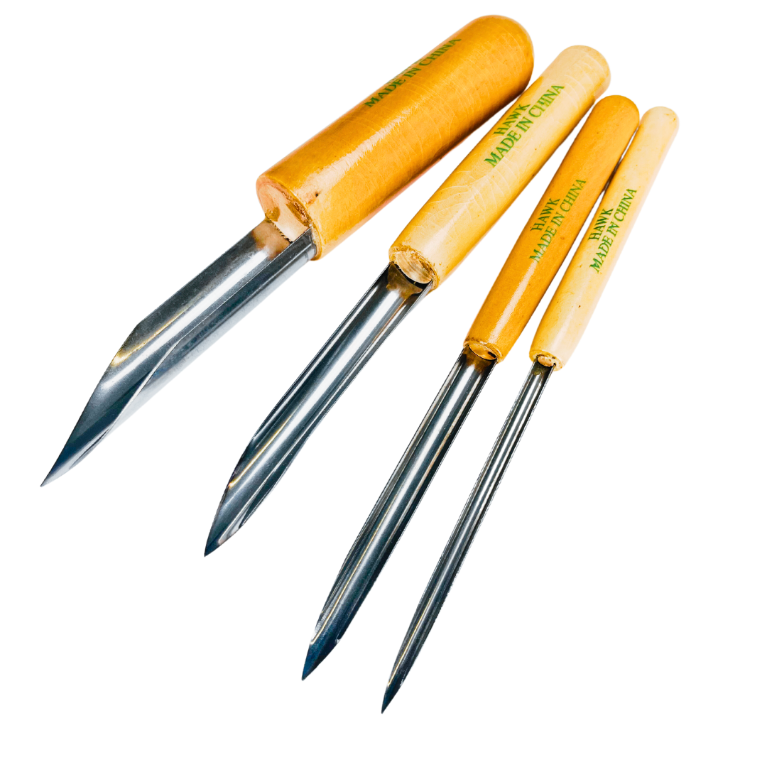 4 Pack Clay/Wax Modeling, Carving & Sculpturing Tools  - CR-09883
