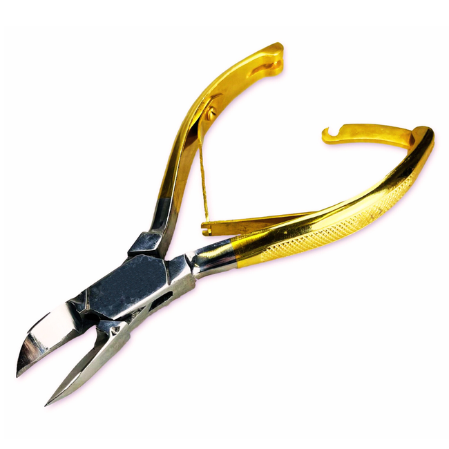 5.5 Inch Stainless Steel Curved Blade Nail Clipper with Safety Lock  - CARE-08911