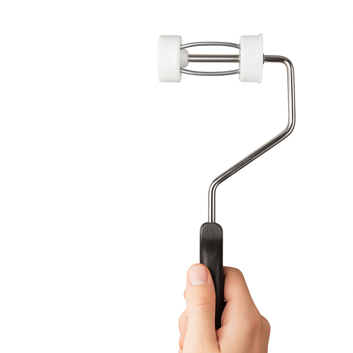 2 Pc. 3-Inch Paint Roller Frame – Mini Roller Handle for Painting Trim, Walls & DIY Projects