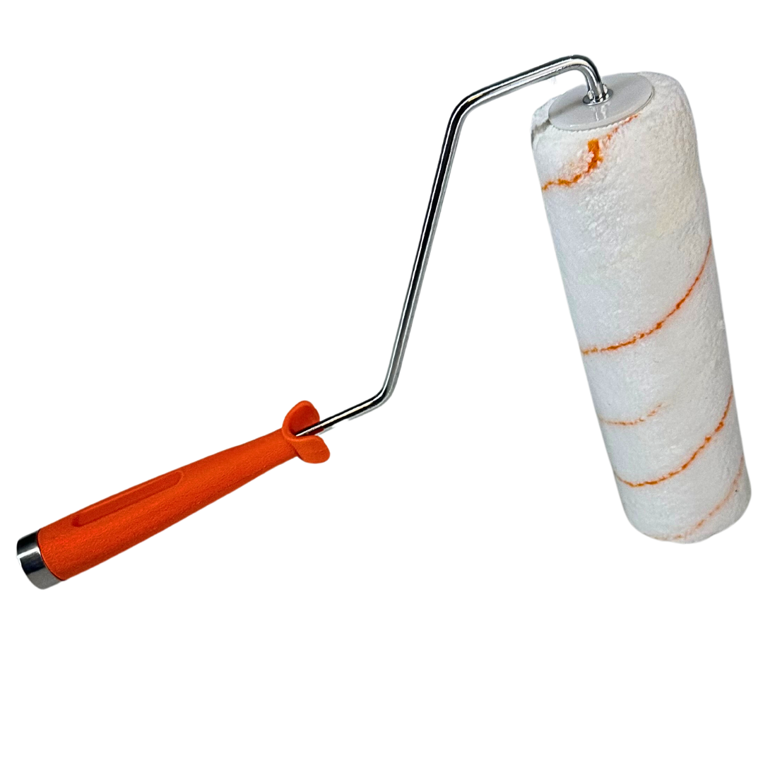 Professional Paint Tray Set with Roller Frame, Covers, Brush, and Tray