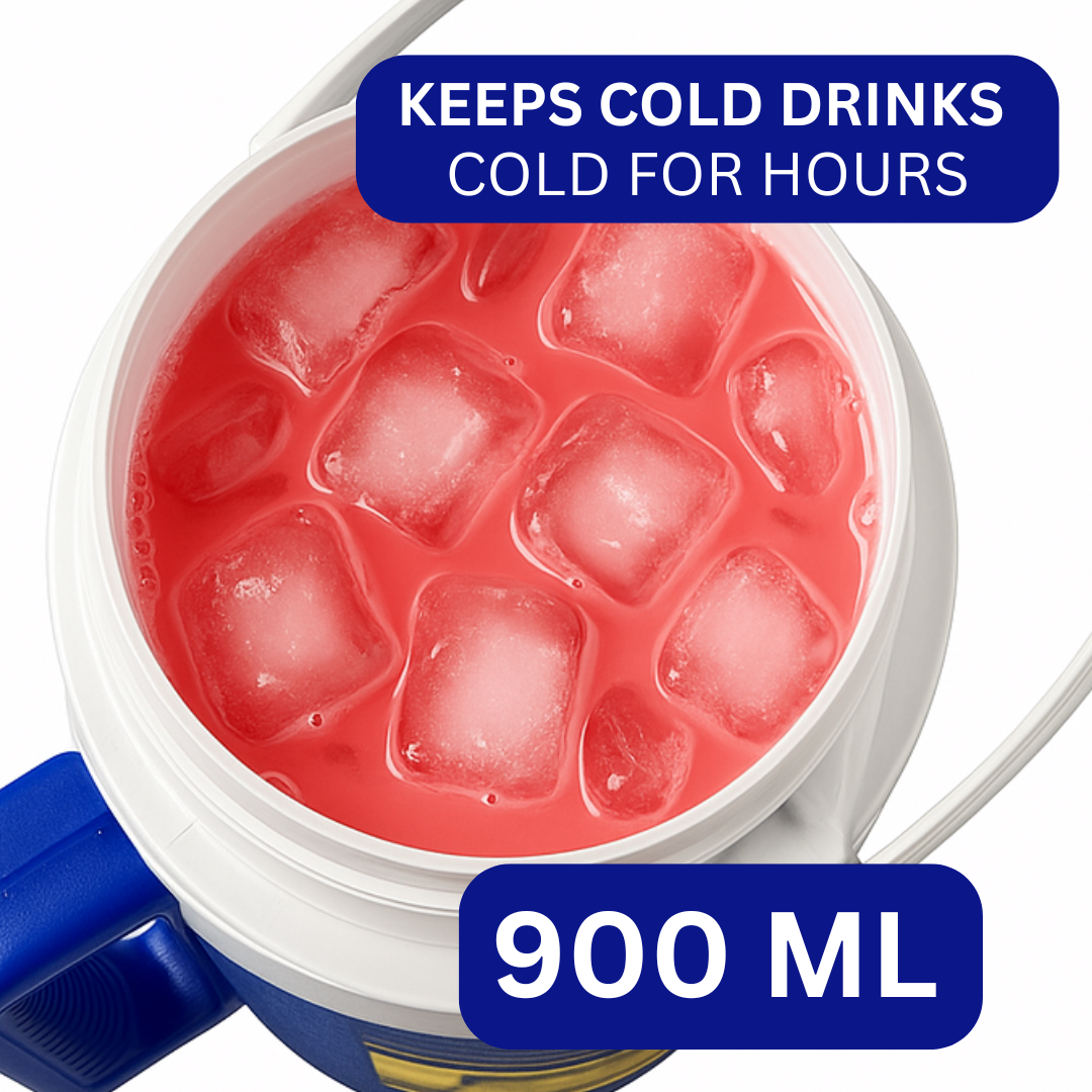 5 Pc. Ice Box Set – 66L, 32L, 10L, 5L & 900ml Jug | Heavy-Duty Insulated Coolers with Cup Holders | Keeps Drinks Cold for Hours | Ideal for Travel, Beach, Camping, Sports & Parties