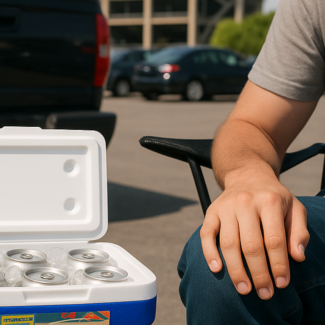 2 Pc. Mini Ice Box Set – 10L & 5L Coolers | Compact Insulated Ice Chest with Handle | Holds 12 & 6 Cans + Ice | Perfect for Tailgates, Beach, Camping, and Outdoor Fun