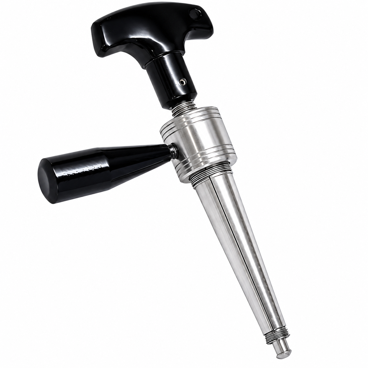 9" High Power Manual Screw Ring Stretcher Sizer | Size 2-14 Rings | 3 1/4" Slide Attachment | Precise & Durable Jewelry Resizing Tool