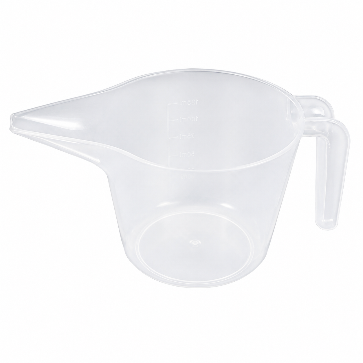 Clear Plastic Measuring Cups, 1 Cup Capacity, 4 Pack – BPA-Free Measuring Cups with Pour Spout, Handle & Measurement Markings – Microwave & Top-Rack Dishwasher Safe