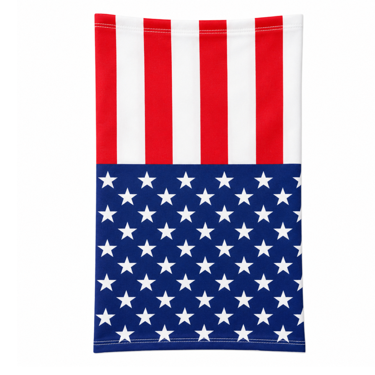 American Flag Neck Gaiter Face Covering – Red, White & Blue USA Patriotic Tube Scarf