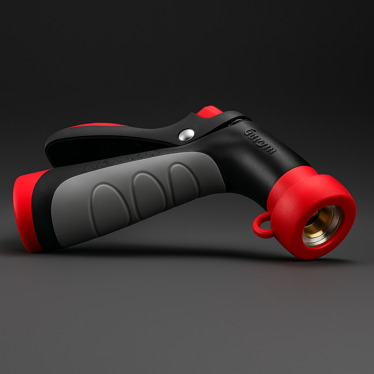 Gilmour Industrial Hose Nozzle – Heavy-Duty Metal Construction, Adjustable Spray Pattern, Hot Water Rated to 160°F