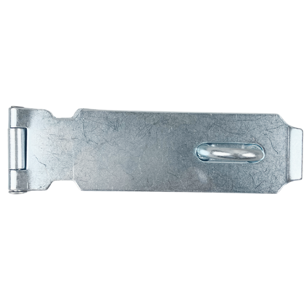 6" Galvanized Pad Bolt Hasp With Screws Suitable For Fastening Gate Or Cabinet Doors  - TH-14870