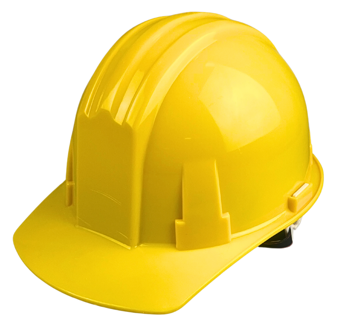 OSHA Approved ABS Adult Size Yellow Safety Hard Hat With Built-In Adjustable Liner  - SF-97704