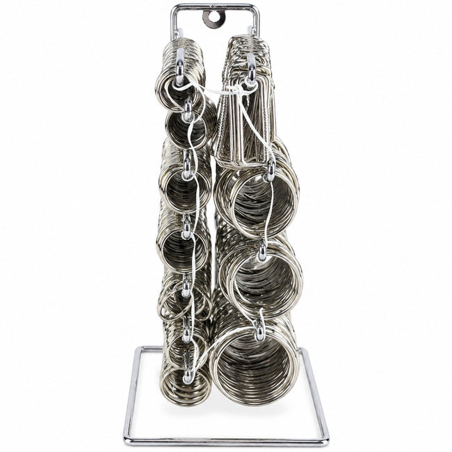 385 Pc Split Ring Display