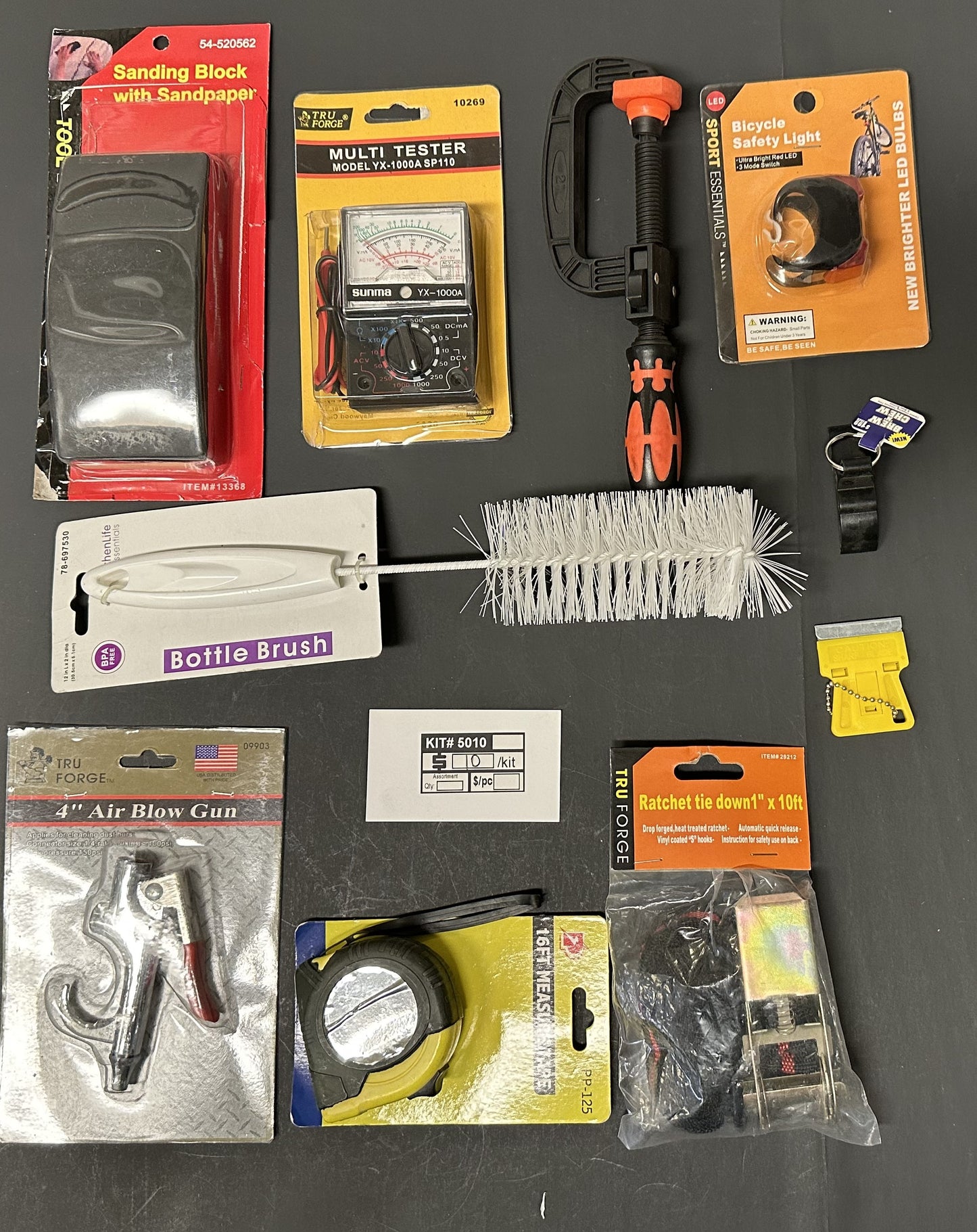 Mixed Tool & Hardware Assortment – Bulk Closeout Lot (KIT #5010)