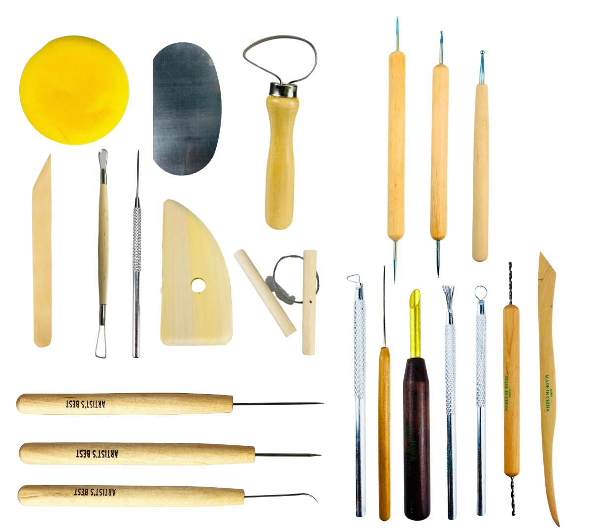 Ultimate Sculpting & Clay Modeling Tool Kit — Complete Artist Tools Set