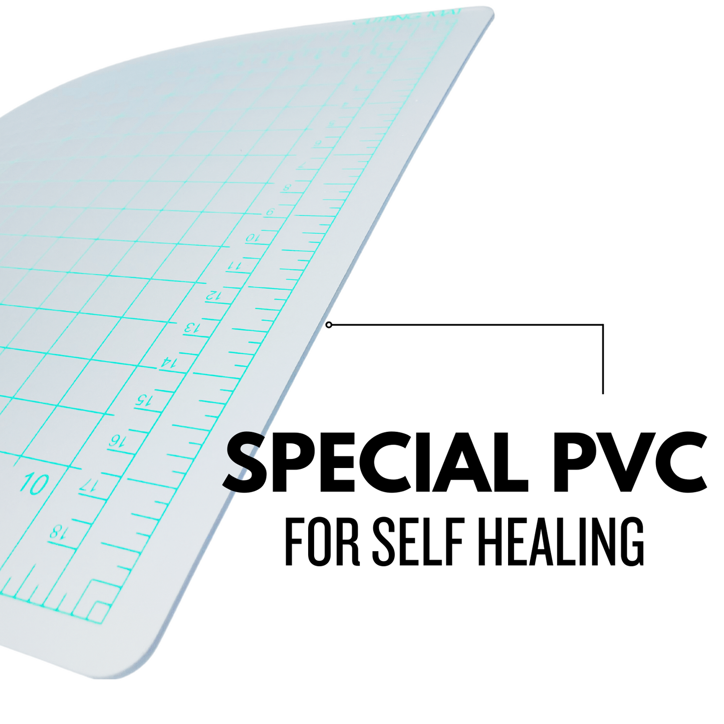 Self Healing Cutting Mat | Clear, 9 x 12"  - MAT-0912-CLR