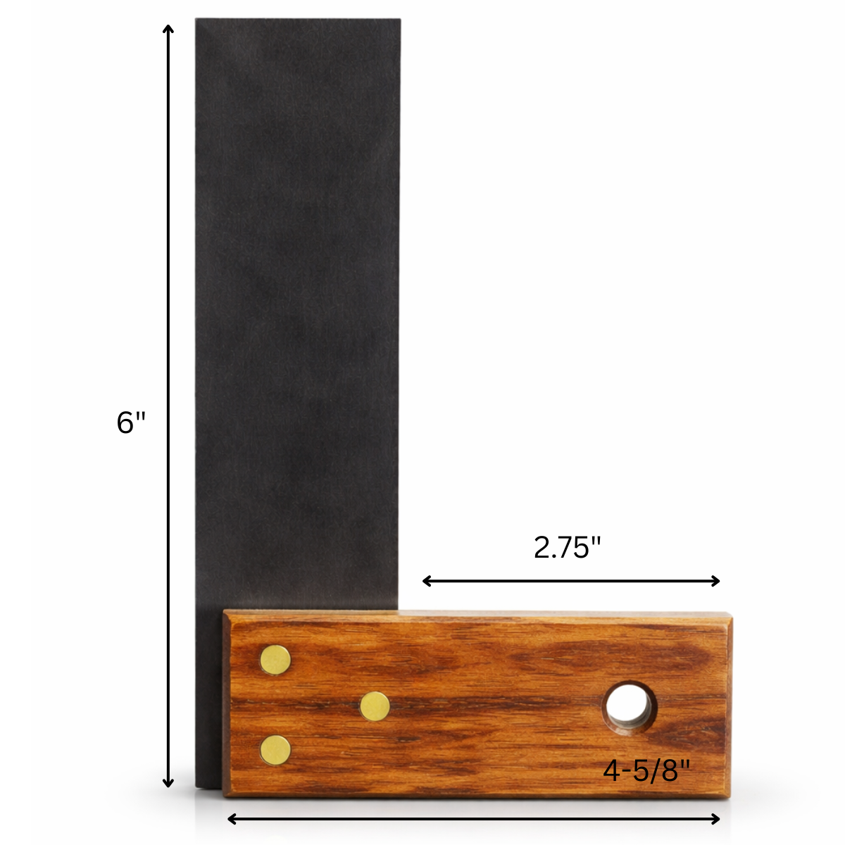 6-Inch Carpenter’s Try Square – Precision Right-Angle Measuring Tool (TJ-14406)