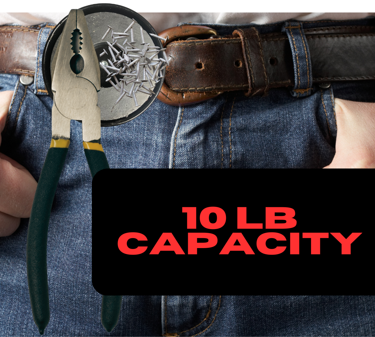 10 Lb Ceramic Magnet Tool Holder (Pack of 2)