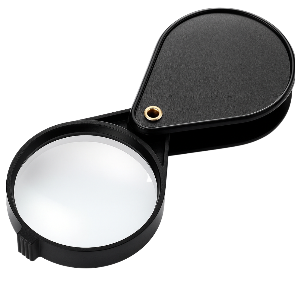 Swivel Folding Loupe Magnifier with 2.25" Large Lens – 3.5x Power