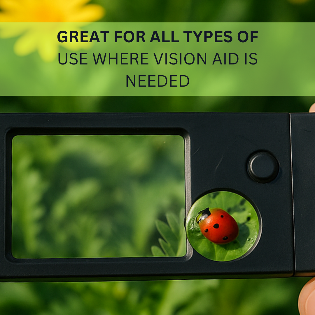 Mini High-Power Handheld 30x Magnifier - LED Illumination  - MG-14748