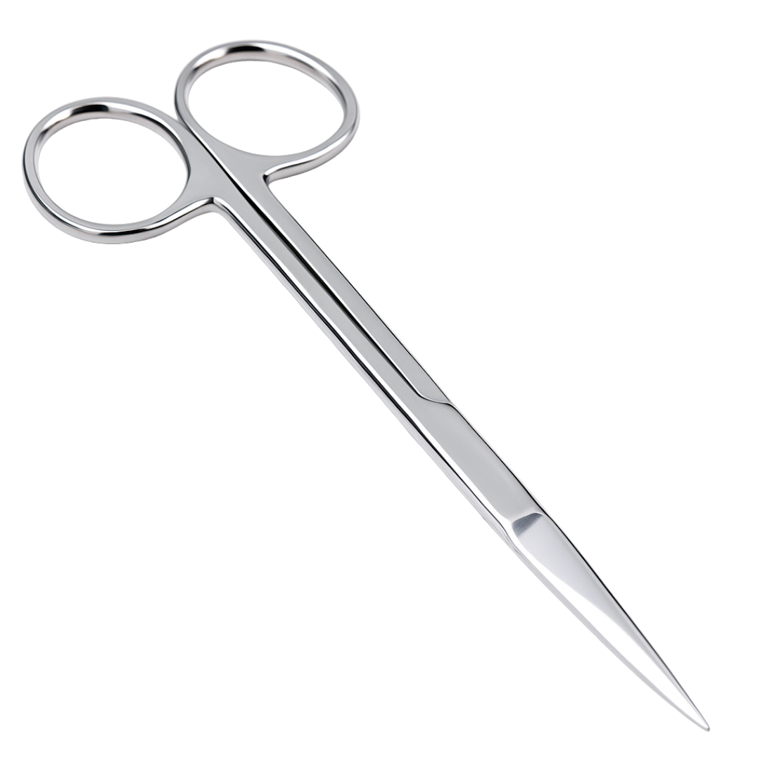 4.5 Inch Straight Stainless Steel Scissors (Pack of: 2) - SC-75451-Z02