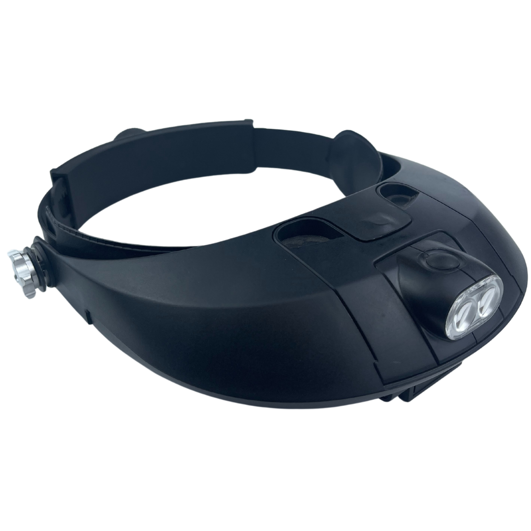 Illuminated Head Magnifier | 5 Interchangeable Lenses