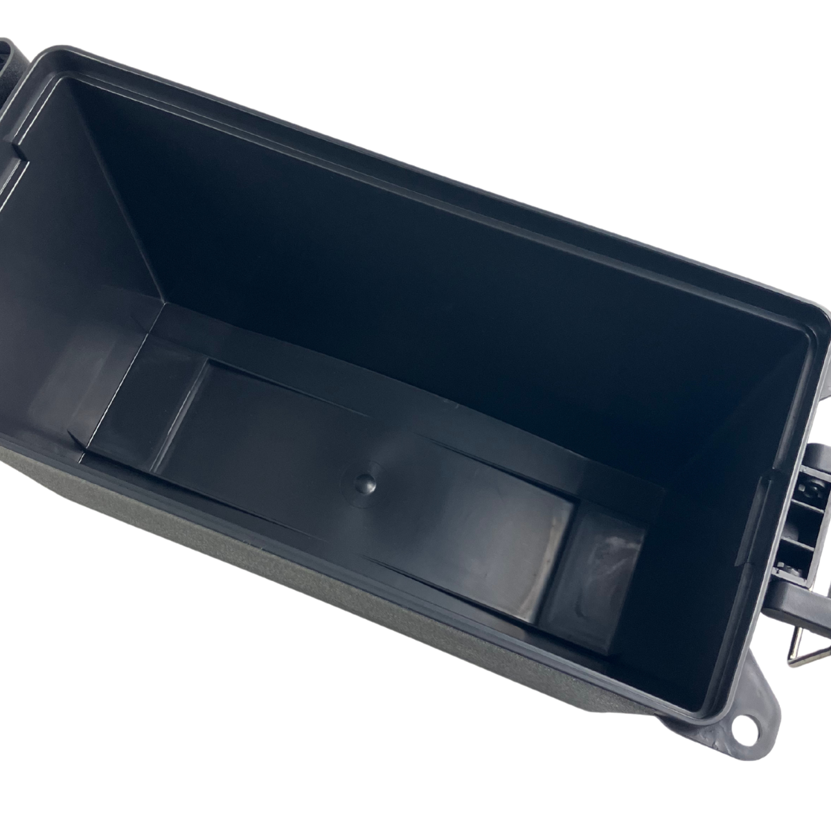 Heavy-Duty Plastic Tool Box | 11" Long Storage Bin with Secure Latch, Carry Handle & Durable Build – Deep Organizer for Tools, Hardware & Accessories – Ideal for Home, Garage, Jobsite