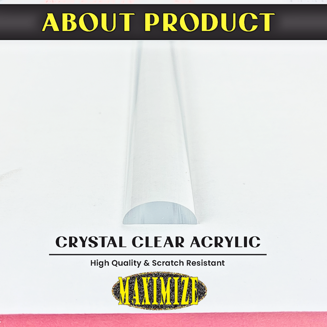 Acrylic Bar Magnifier - 350mm X 25mm  - MG-15062