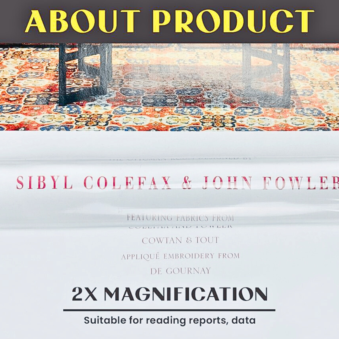 Acrylic Bar Magnifier - 350mm X 25mm  - MG-15062