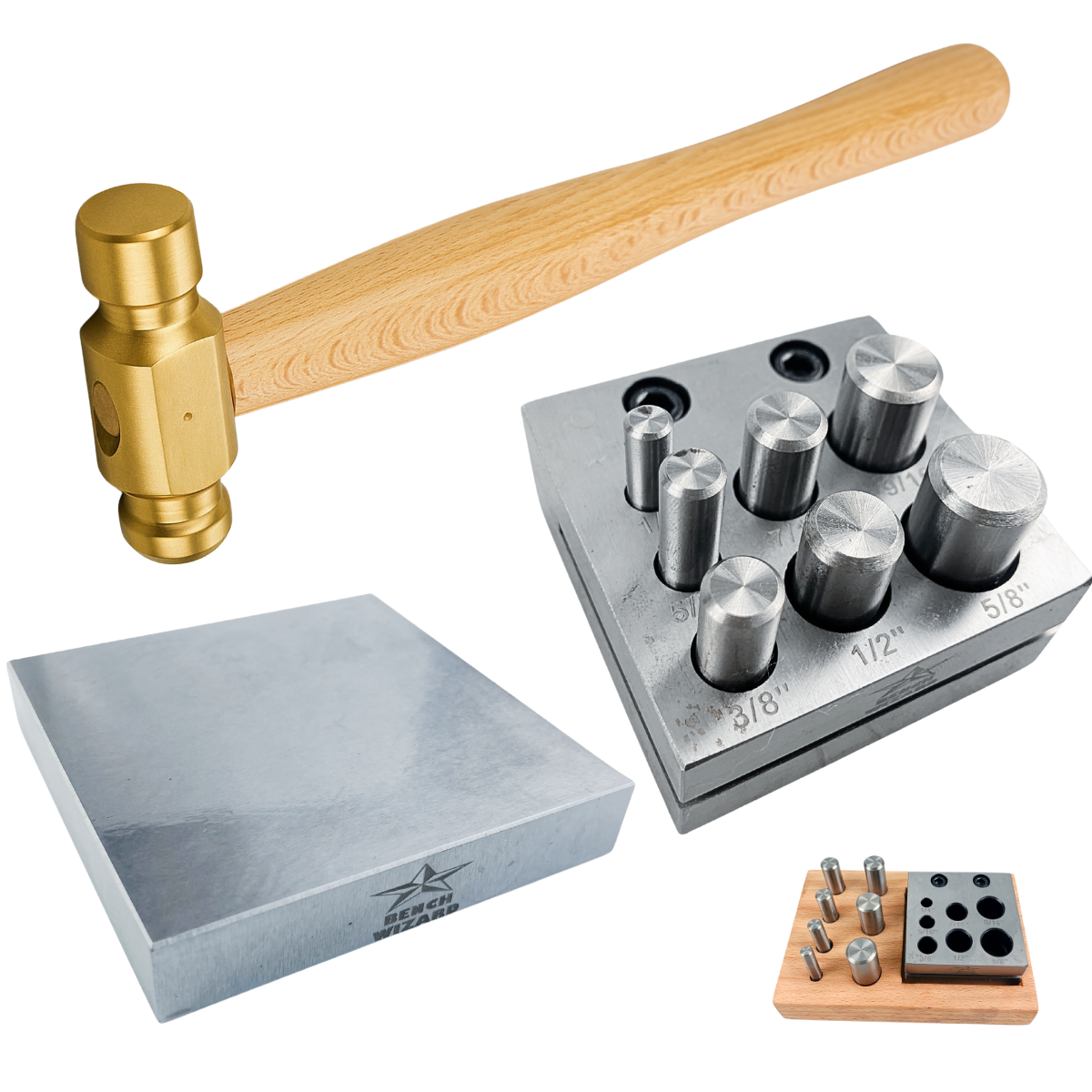 Jewelry & Metalworking Starter Trio — Precision Tools Every Bench Needs