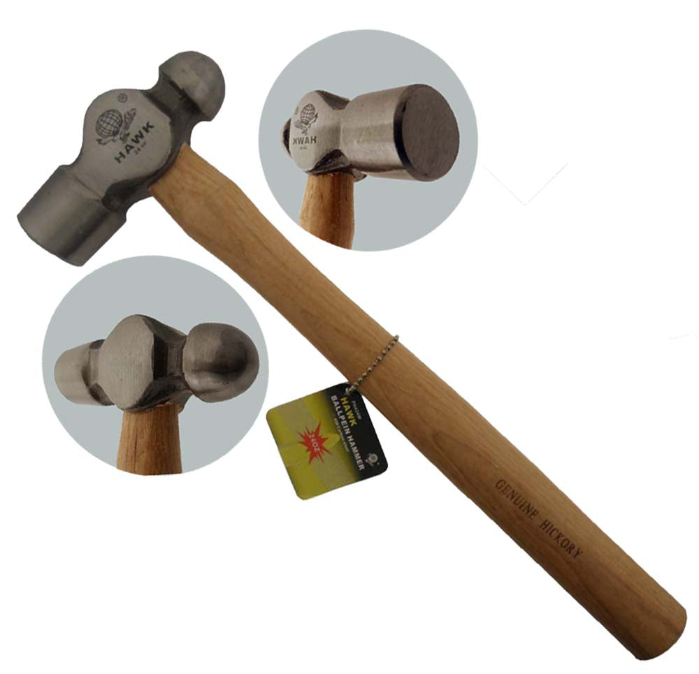 Ball Pein Hammer | 24 Oz Weight | Solid Steel Head