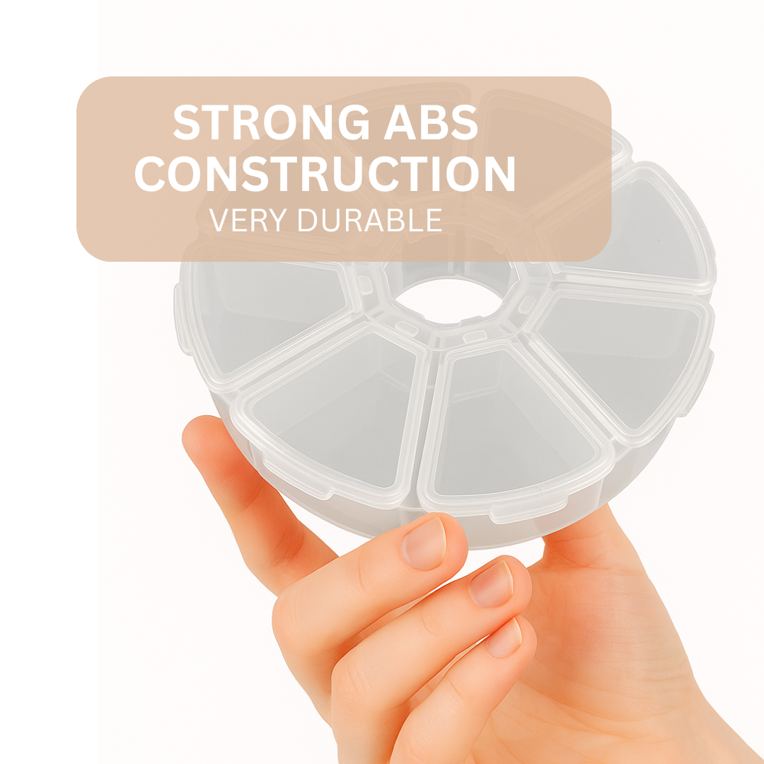 Round Clear Storage Box (Pack of: 2) - TJ05-08701-Z02