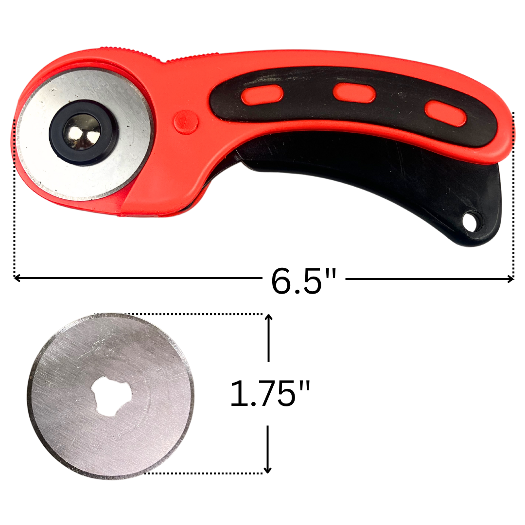 Self-Healing Cutting Mat & Rotary Cutter Combo – Durable Craft Cutting Mat with Precision Rotary Cutter | Sewing, Quilting, Craft & DIY Cutting Set