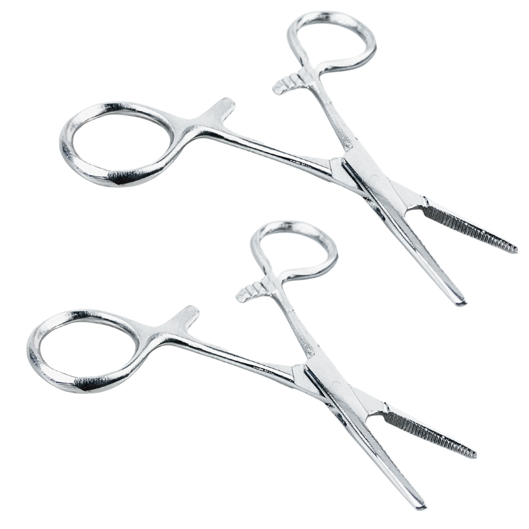 3.5" Straight Tip- Stainless Steel Hemostat  - S3-03241