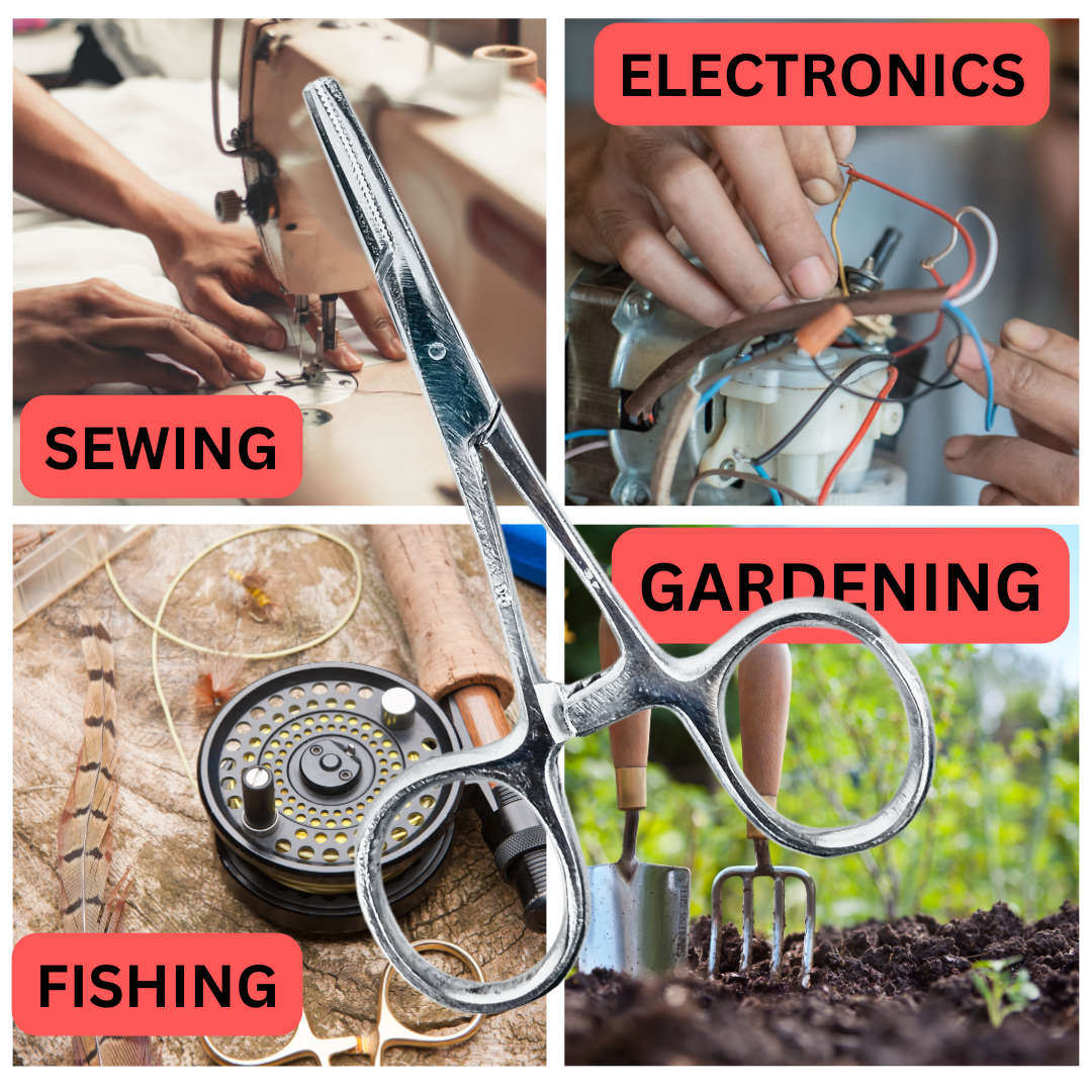 3.5" Straight Tip- Stainless Steel Hemostat  - S3-03241