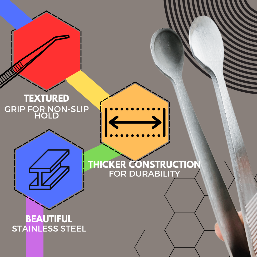 6-Inch Beading Tweezers with Cup Shaped Tips  - S1-08585