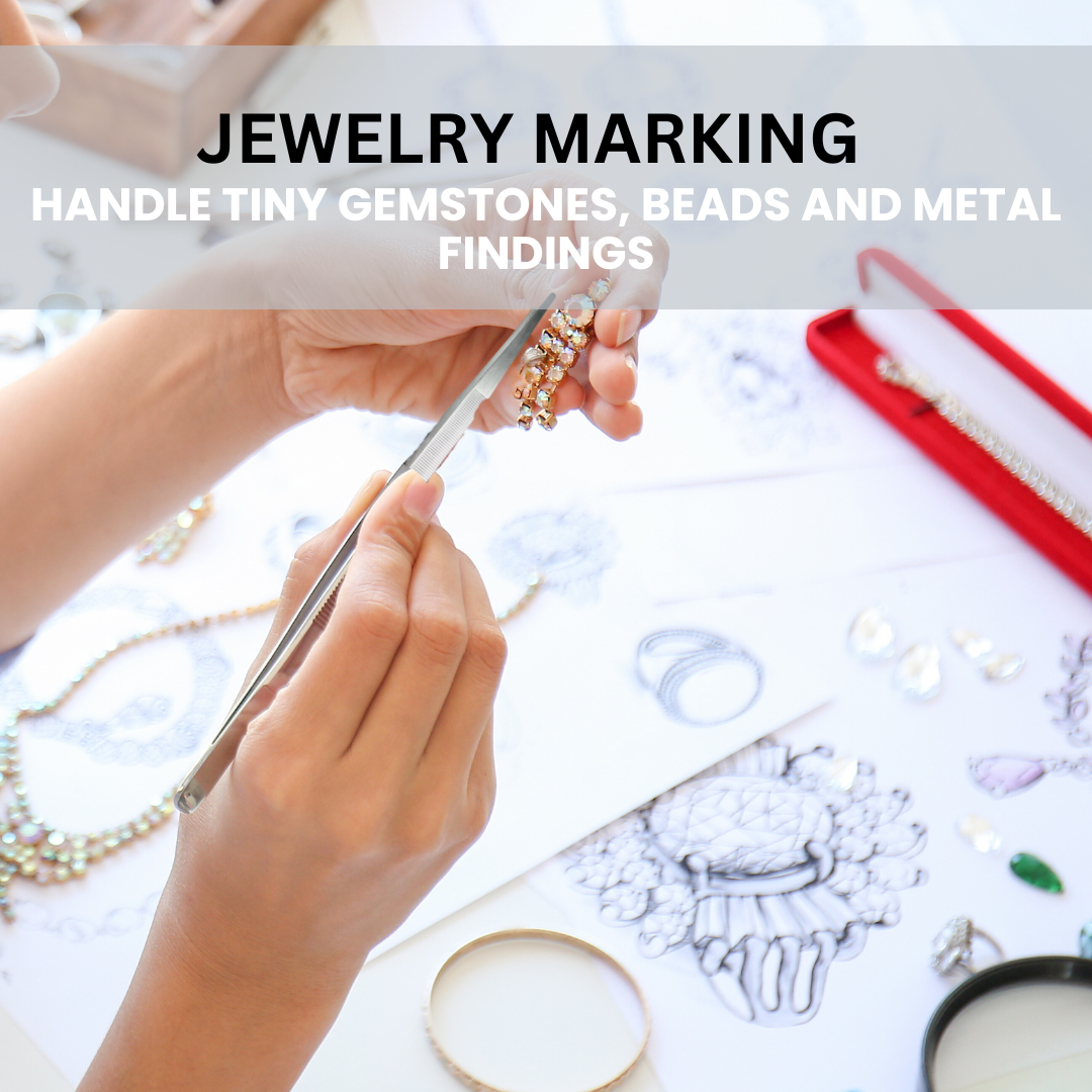 Premium Precision & Jumbo Tweezer Combo — 3-Piece Plastic Tweezer Set + 3-Piece Jumbo Stainless Steel Tweezers