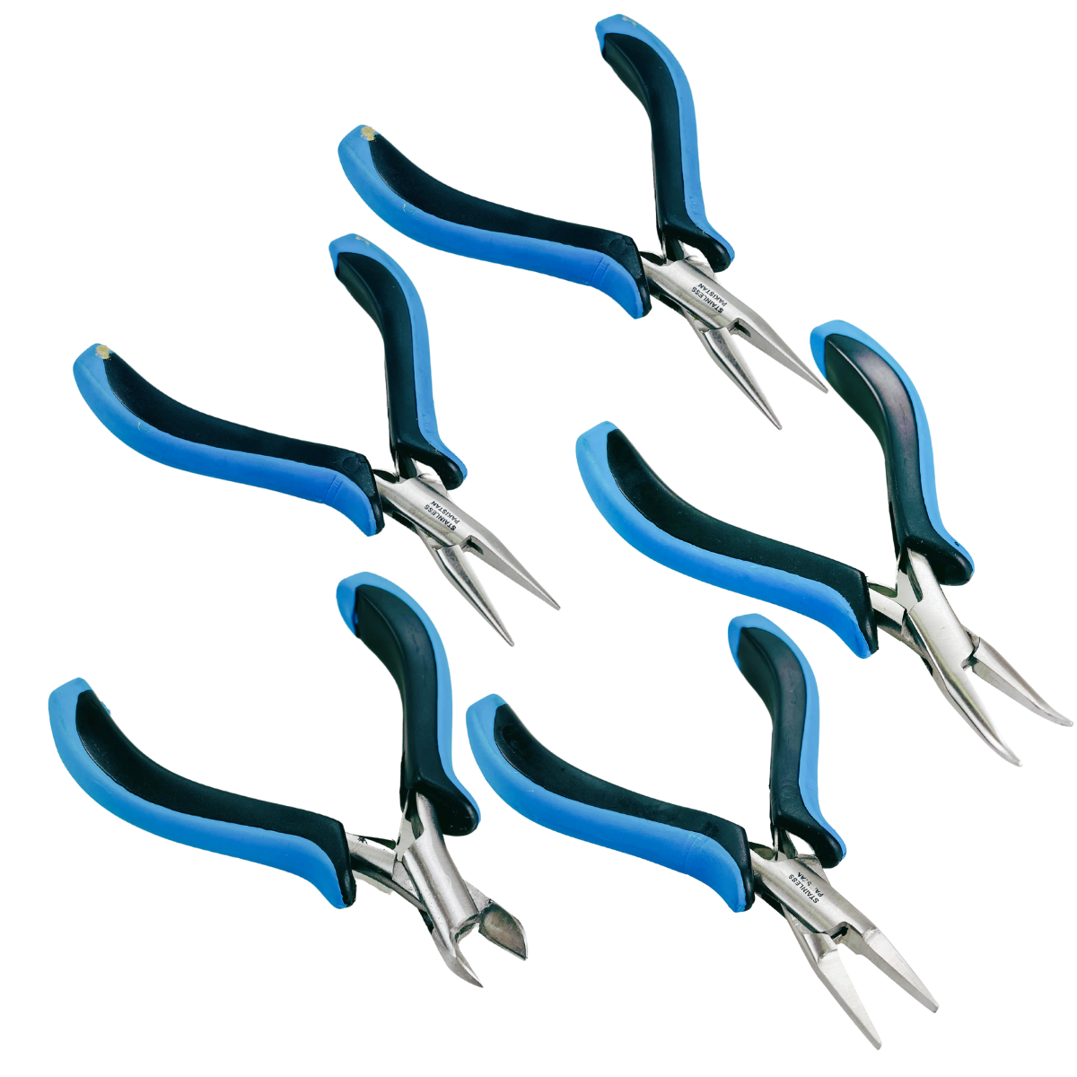 Jewelry & Craft Pliers Tool Set — 5-Piece Precision Stainless Steel Pliers Kit