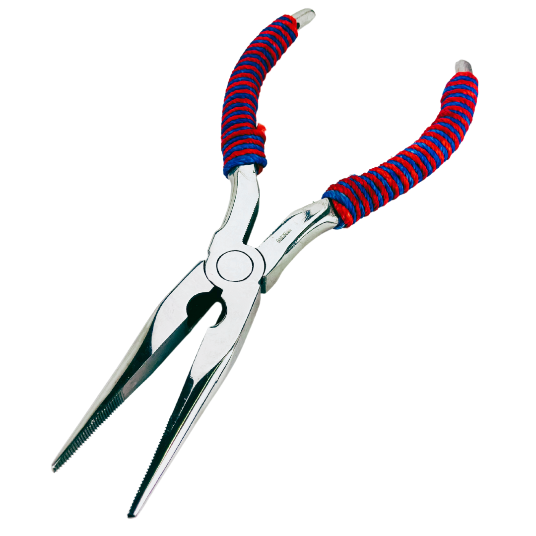 8" Stainless Steel Pliers - Rope-Wrapped Handles  - S8960H-ROPE