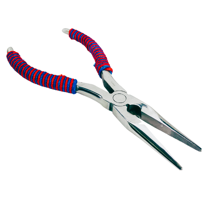 8" Stainless Steel Pliers - Rope-Wrapped Handles  - S8960H-ROPE