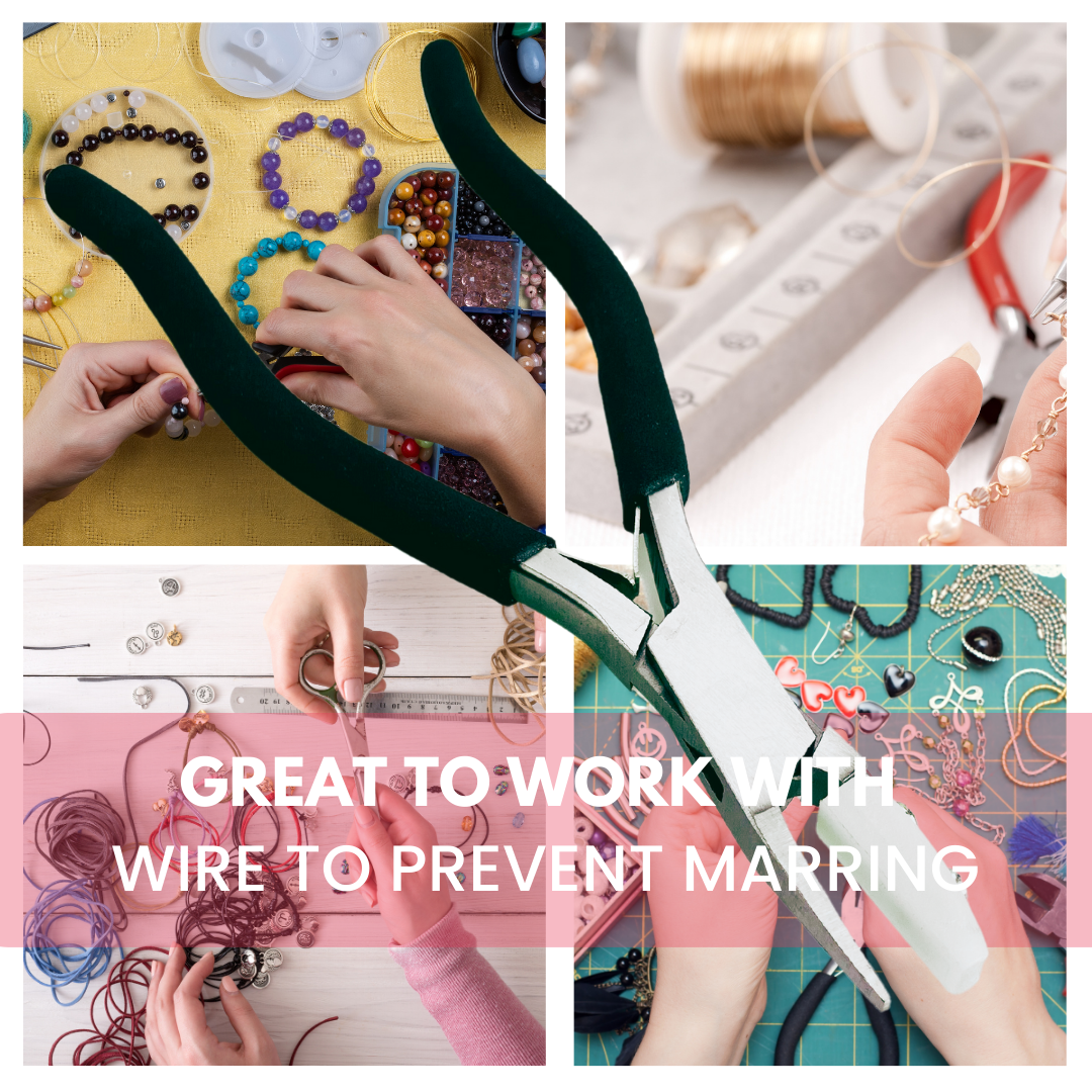 7" Flat Steel and Nylon Jaw Pliers