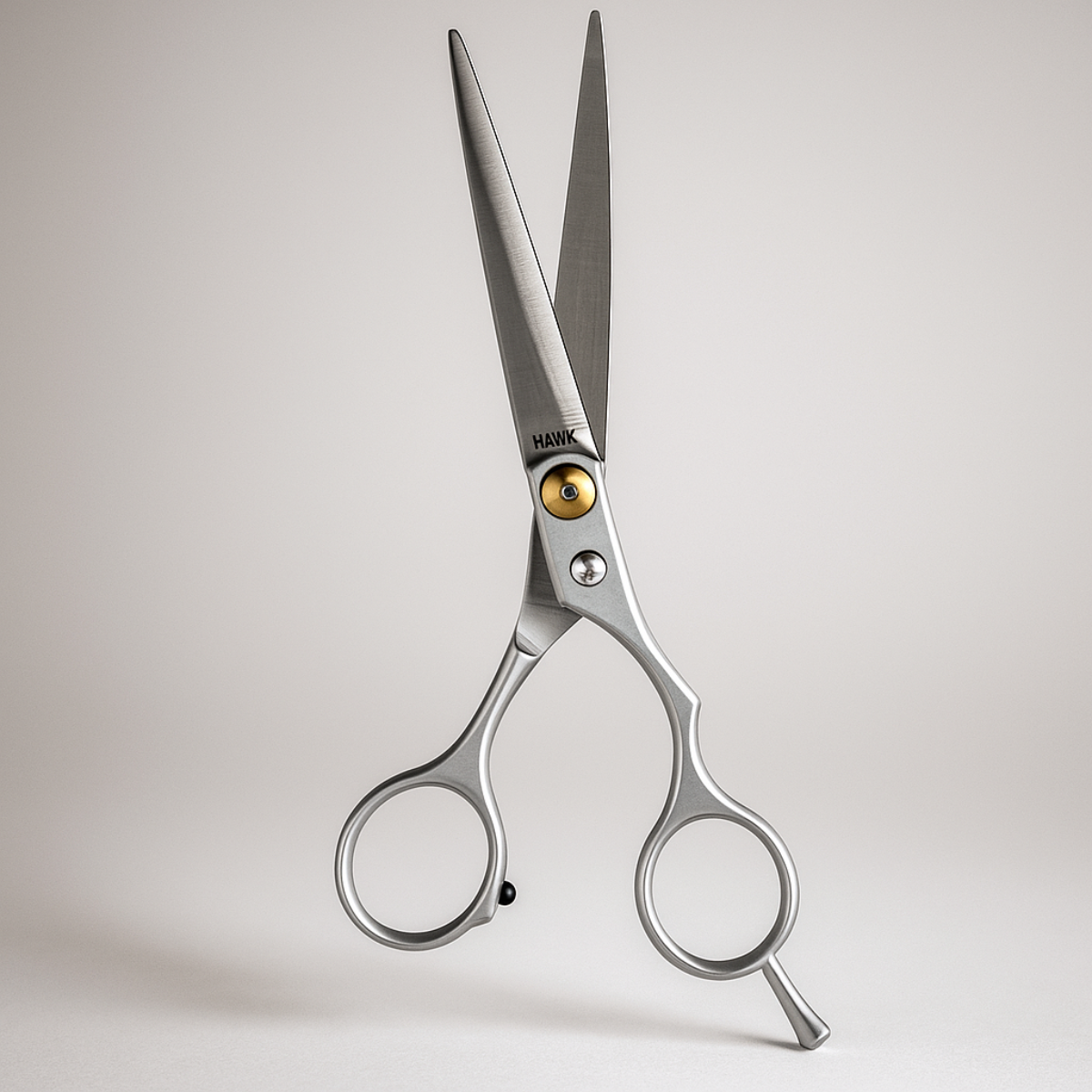 Professional Barber Scissors & Thinning Shears Set – 5" Stainless Steel Hair Cutting Tools with Snap Case & Extra Storage Compartment