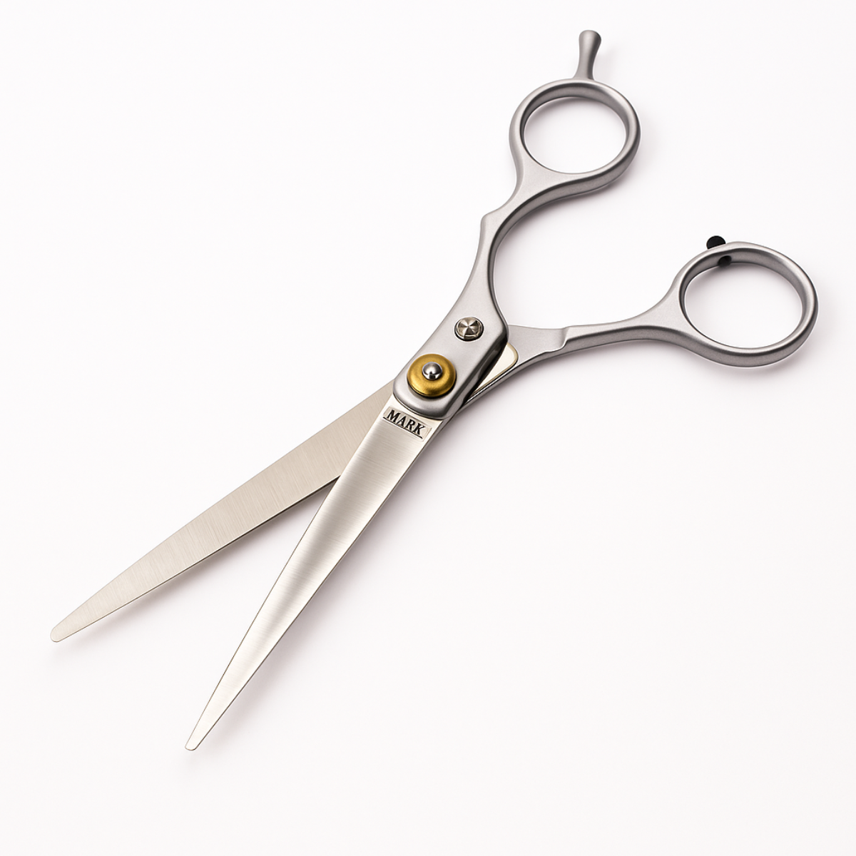 Professional Barber Scissors & Thinning Shears Set – 5" Stainless Steel Hair Cutting Tools with Snap Case & Extra Storage Compartment