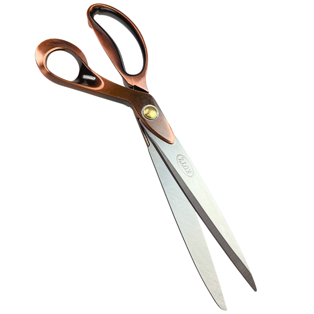 12-Inch Heavy Duty Tailor Scissors with Stainless Steel Blades and Com ...