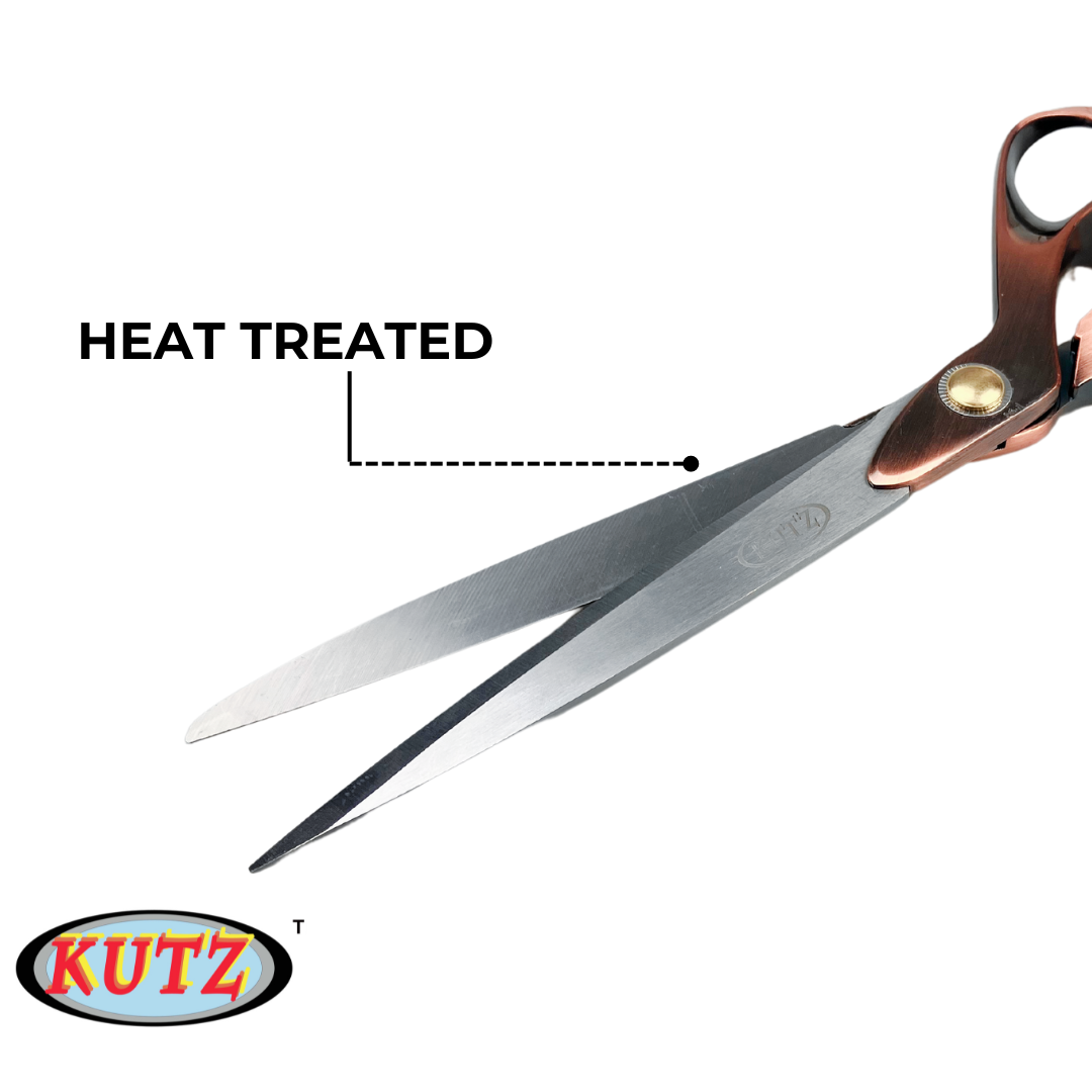 12-Inch Heavy Duty Tailor Scissors with Stainless Steel Blades and Comfort Grip Zinc Alloy Handle  - SC-77121