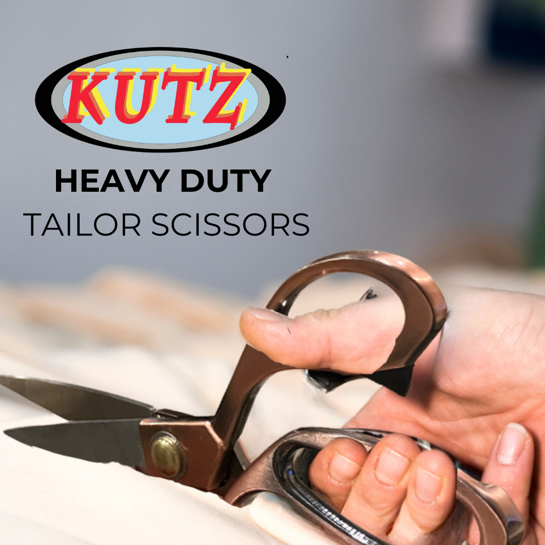 12-Inch Heavy Duty Tailor Scissors with Stainless Steel Blades and Comfort Grip Zinc Alloy Handle  - SC-77121