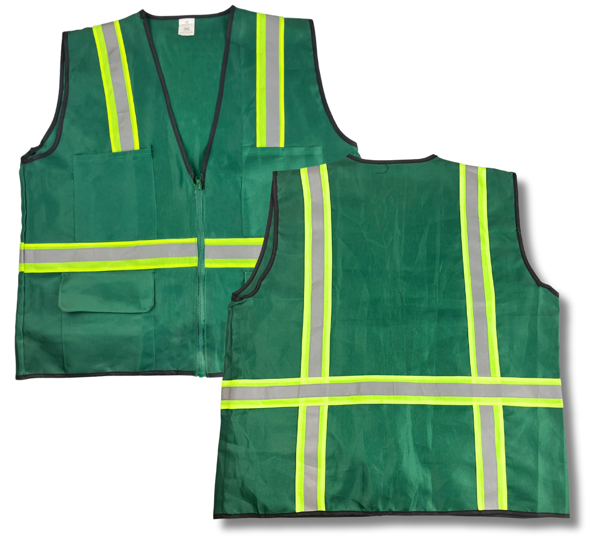 Forest Green Safety Vest, Small  - SW15F-S